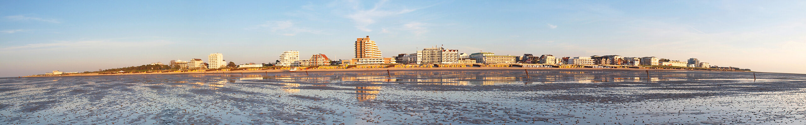 Sandstrand in Duhnen bei Cuxhaven
