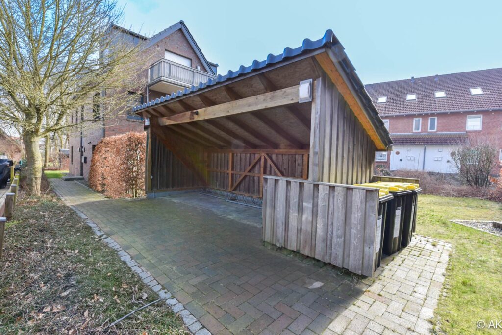Haus Frische Duhner Brise Fahrrad-Schuppen